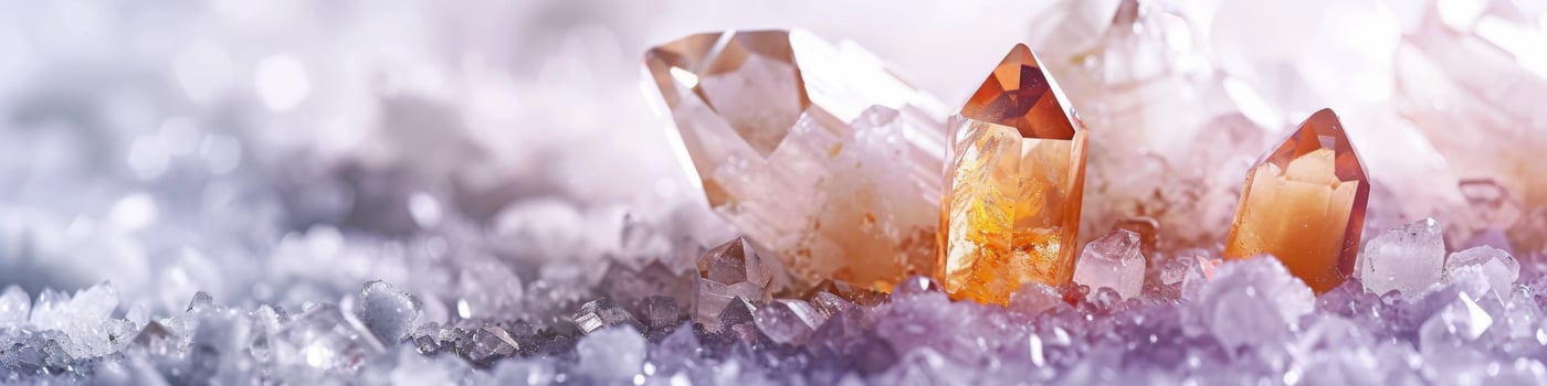 AI generated Sparkling Quartz Earring Crystal Jewelry Showcasing Luxury and Elegance photo