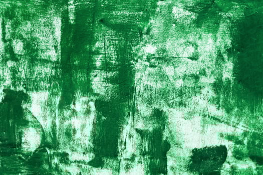 Painted grunge green texture photo