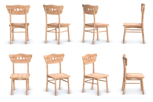 Wooden Chair Set photo