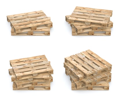 Wooden Pallet Set photo