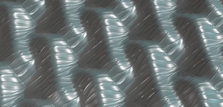 Background wavy technology texture shiny industrial style texture modern 3d illustration photo