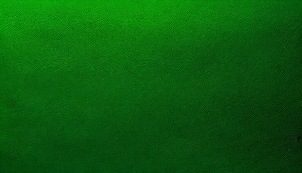 AI generated High contrast plain dark green leather texture background photo