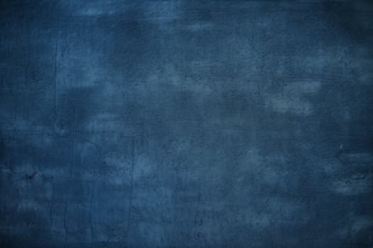 AI generated Blue smooth wall textured background photo