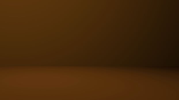 Brown background, abstract empty room background design, background illustration photo