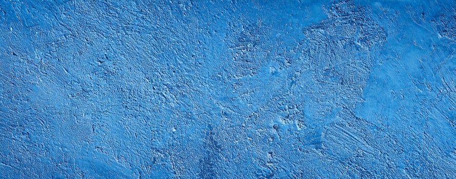 Blue Textured Concrete, Abstract Background. photo