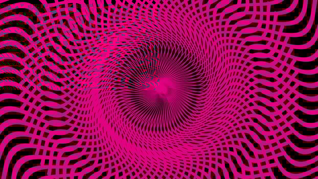 A magenta colored geometrical graphic pattern photo