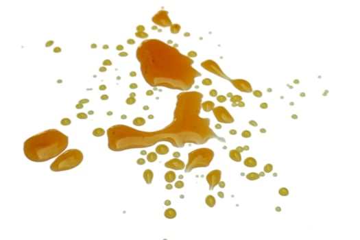 Honey isolated on white background photo