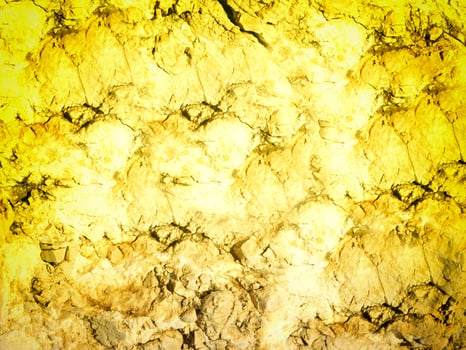 Texture Of Yellow Stone In The Garden photo