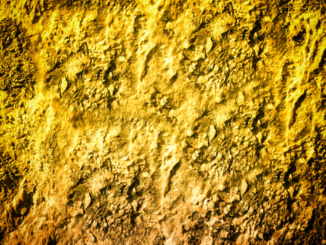 Texture Of Yellow Stone In The Garden photo