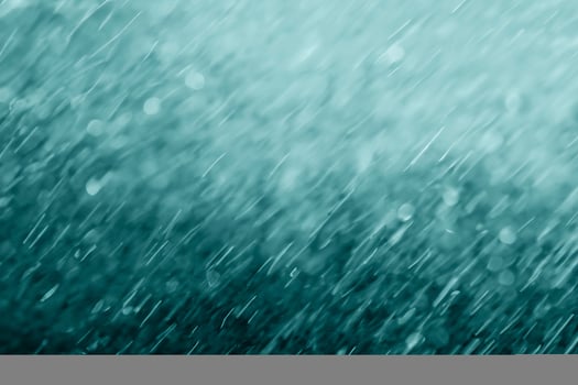 Blurred Beauty, Abstract Rainfall with Bokeh Background. photo
