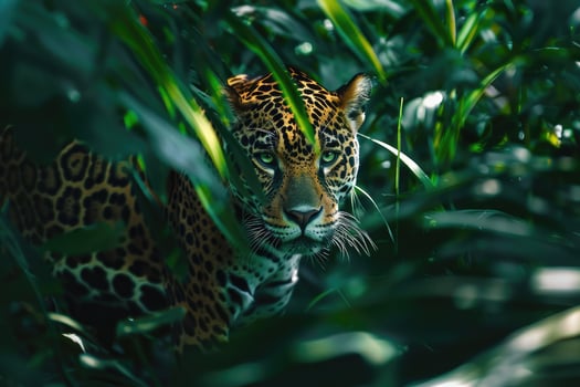 Jaguar in the Depths of the Jungle photo