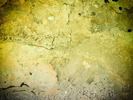 Texture Of Yellow Stone In The Garden photo