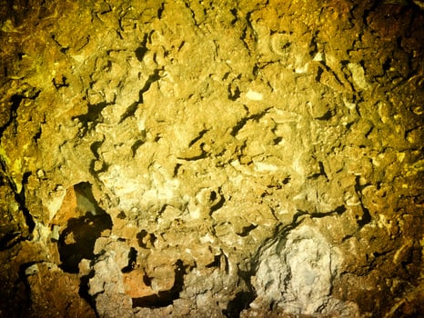 Texture Of Yellow Stone In The Garden photo
