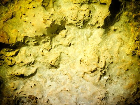 Texture Of Yellow Stone In The Garden photo