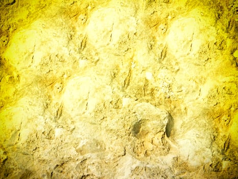 Texture Of Yellow Stone In The Garden photo