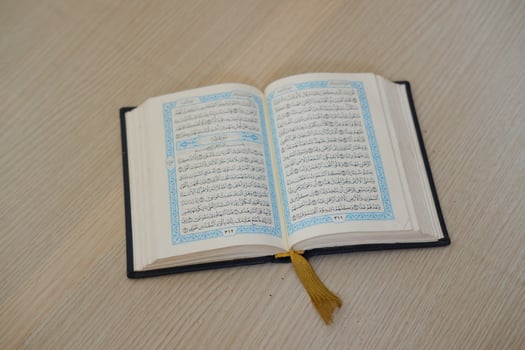 Quran - holy book of Muslims photo