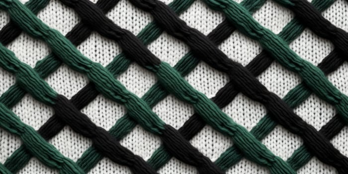 AI generated seamless knitted fabric texture Generative AI photo
