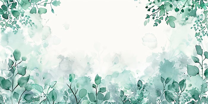 Abstract Botanical Florals background pattern photo