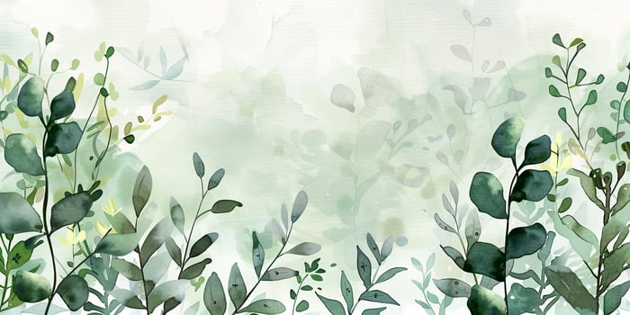 Abstract Botanical Florals background pattern photo