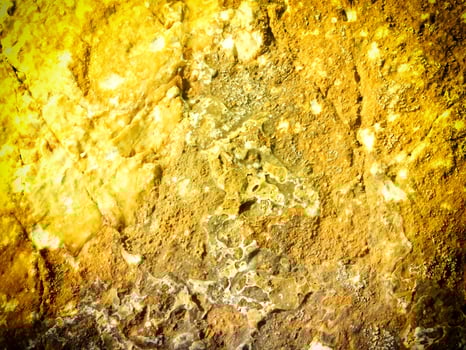 Texture Of Yellow Stone In The Garden photo