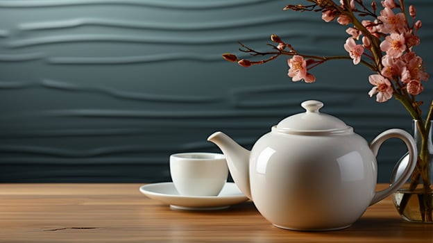 AI generated Coffee cup drink caffeine bean aromatic for breakfast photo