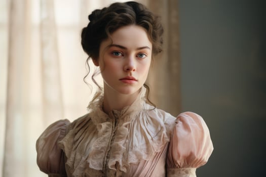 19th century woman portrait photo