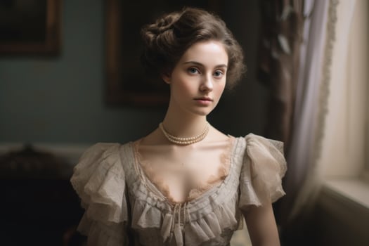 19th century woman portrait photo