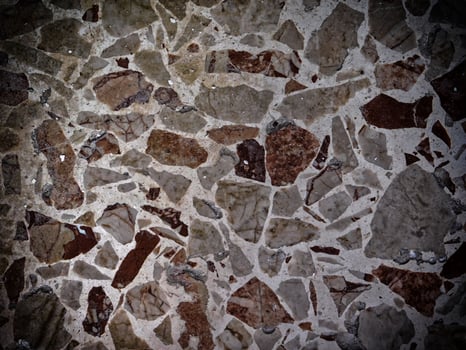 Dark Marble Texture In The Garden photo