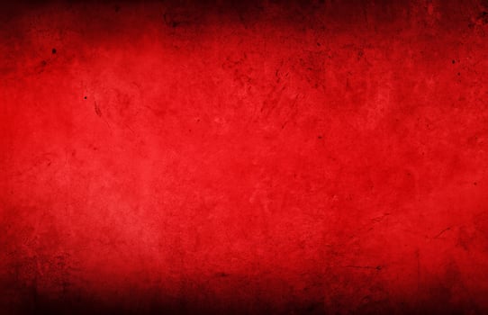Crimson Textured Backdrop, Vibrant Red Background. photo