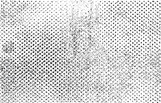 Abstract Grunge Texture Overlay, Unfinished Black and White Vector Design on White Background. photo