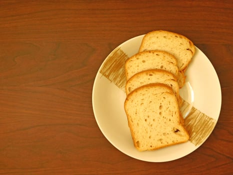 Bread In The Kitchen On Background photo