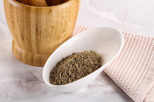 Anise sseds aroma in the bowl photo