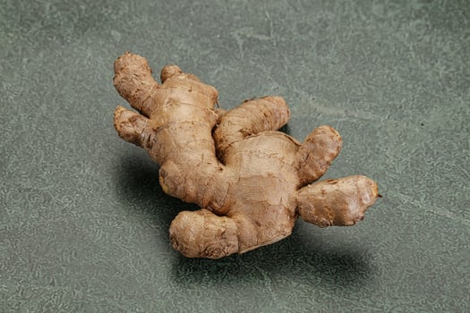Ginger root for cooking and medicine photo