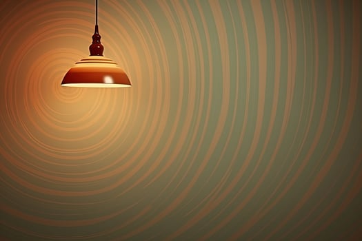 background retro minimalism groovy with spiral ,Old shabby Wall copy space photo