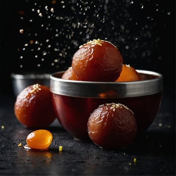 AI generated Gulab Jamun photo