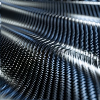 AI generated Close-up of a black metallic surface with a wavy, ripple pattern creating an abstract texture photo