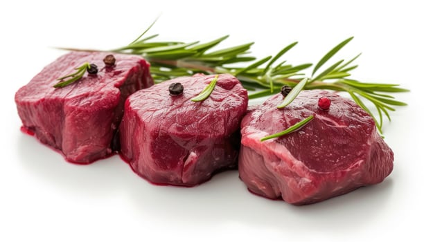 AI generated beautiful beef steak photo