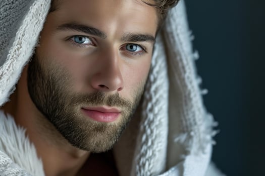 AI generated Confident Lgbt male handsome look. Generate Ai photo