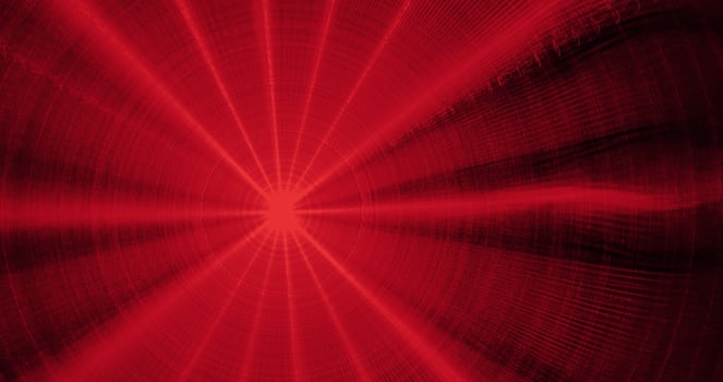 Red Abstract Lines Curves Particles Background photo