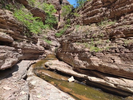 Mountain Stream With Clean Water, Kamnik Canyon, Macedonia photo