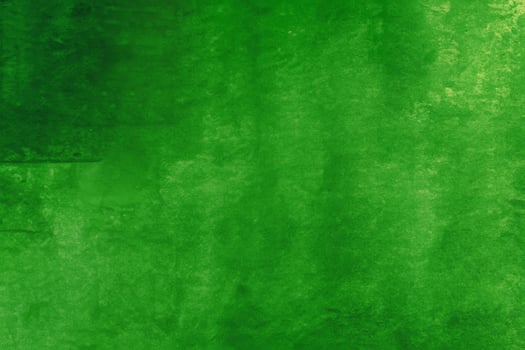 Vibrant Green Watercolor Artistry, Textured Design on White Background. photo