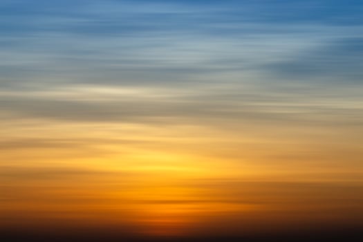 Sunset sky on the lake photo