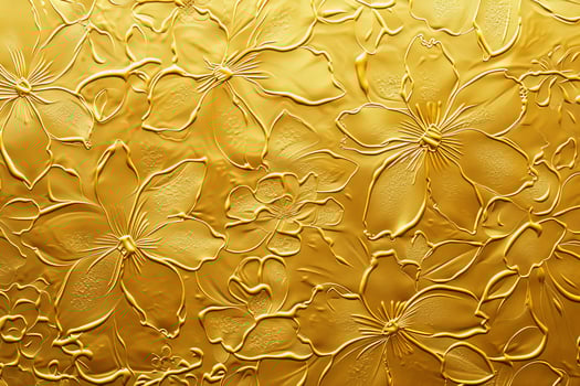 Close-Up of Glass Window Adorned With Flowers photo