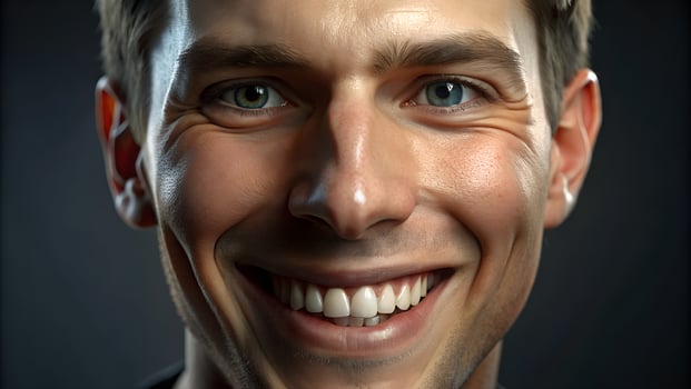 Teeth emotions health peple at dentist photo