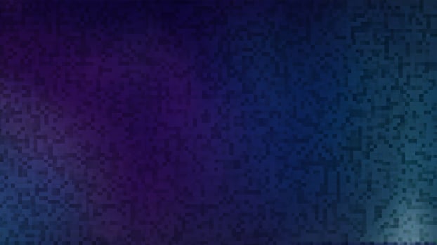 Blue and Purple Cyberpunk Fashion, Futuristic Background. photo