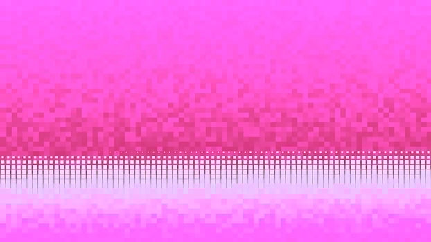 Bright color pixel background with gradient transition. Animtion. Colorful background of squares with seamless gradient transition photo
