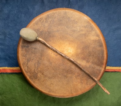 shaman frame drum photo