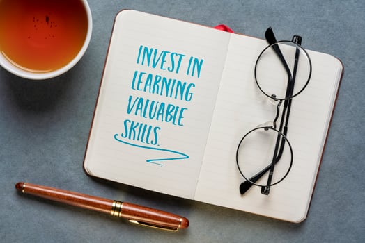 invest in learning valuable skills photo