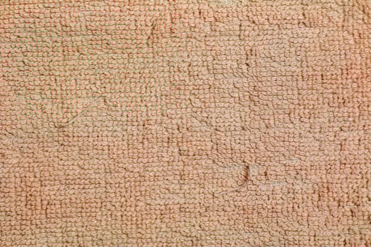 Texture of a cotton towel. Terry clothes background. Close-up photo