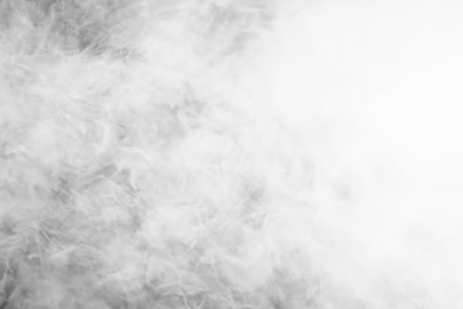 Mystical Fog with Dense White Smoke Texture. photo